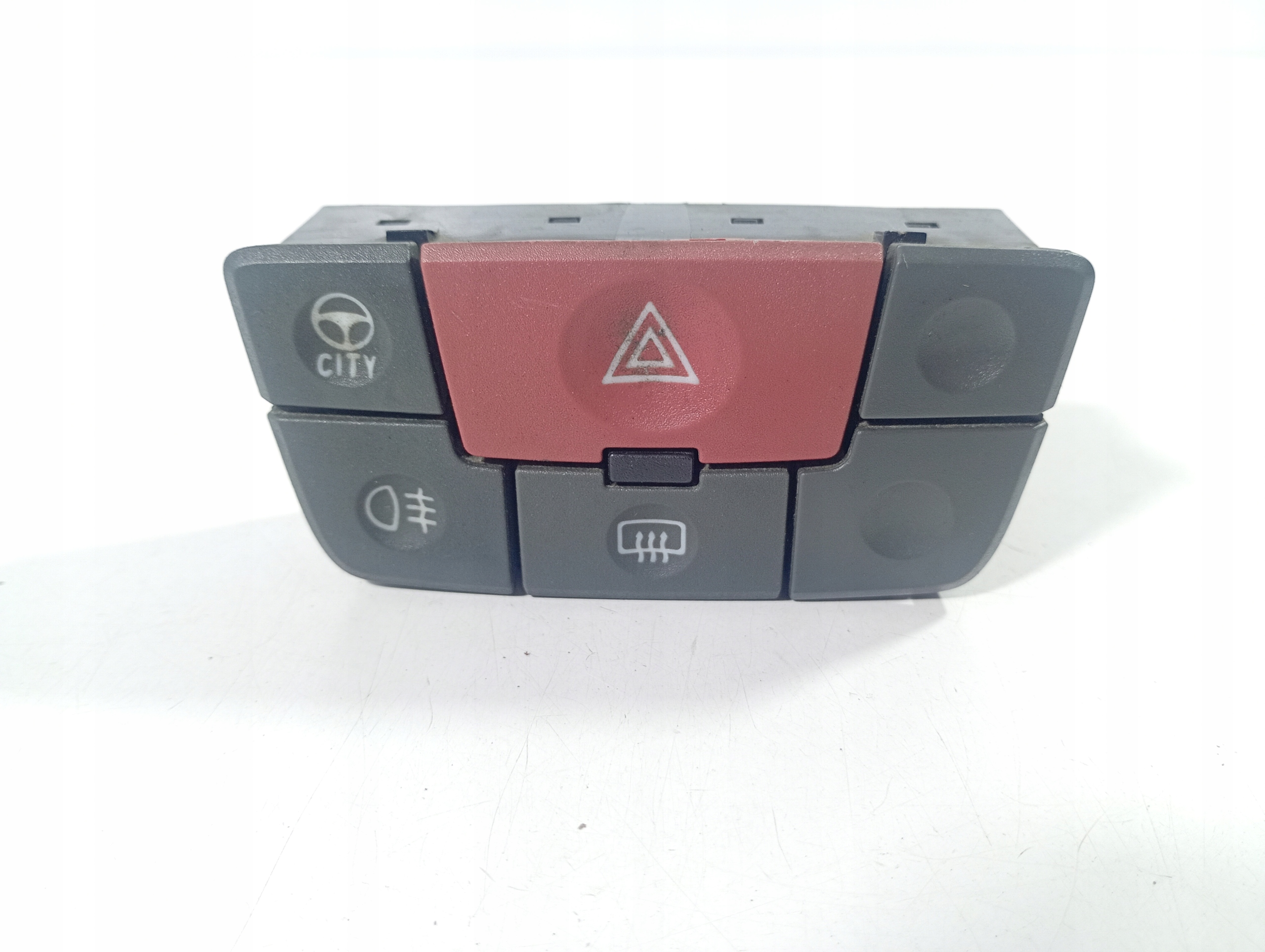 switch light switch of warning lights OE 735357113 Panda II 2 03-12