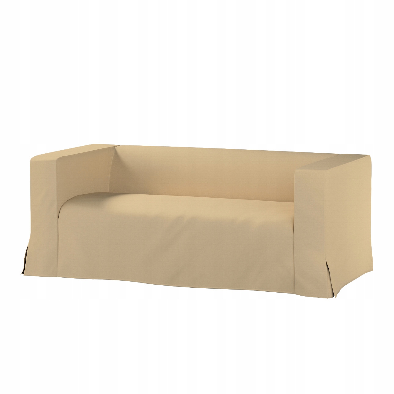 Dekoria potah na pohovku Klippan pro 2 osoby Ikea, hnědý