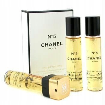 Chanel Č. 5 Toaletní Voda Pro Ženy 60 ML (3X20 ML Refill)