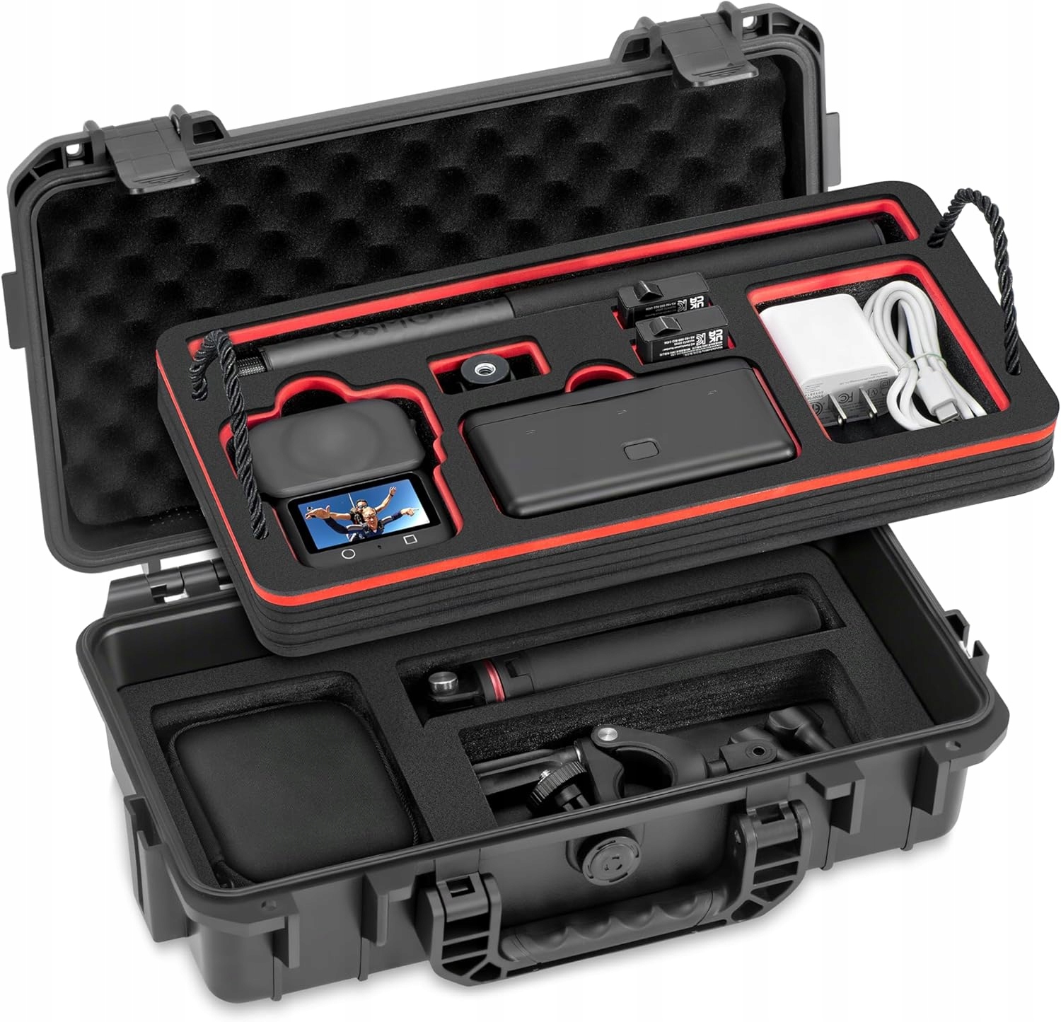 Wodoodporne, dwuwarstwowe, twarde etui Osmo 360 do Dji Osmo 360