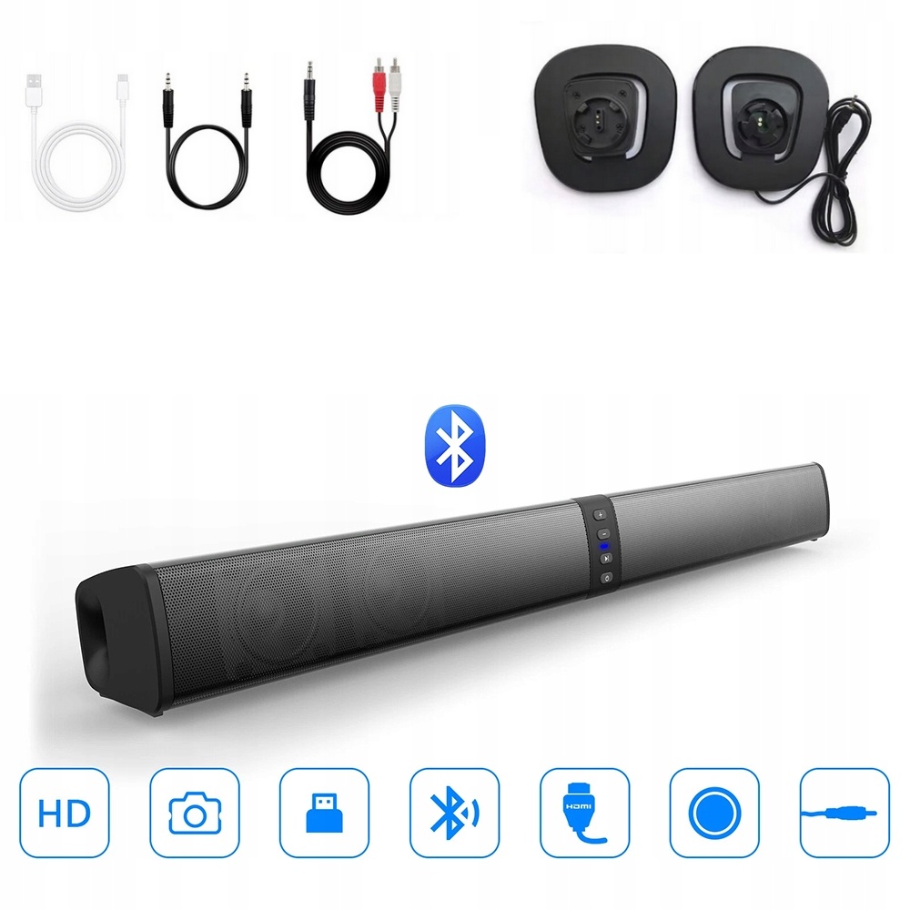 Nová sada Bluetooth reproduktorů Soundbar Tv-pc Sound System 3D Surround