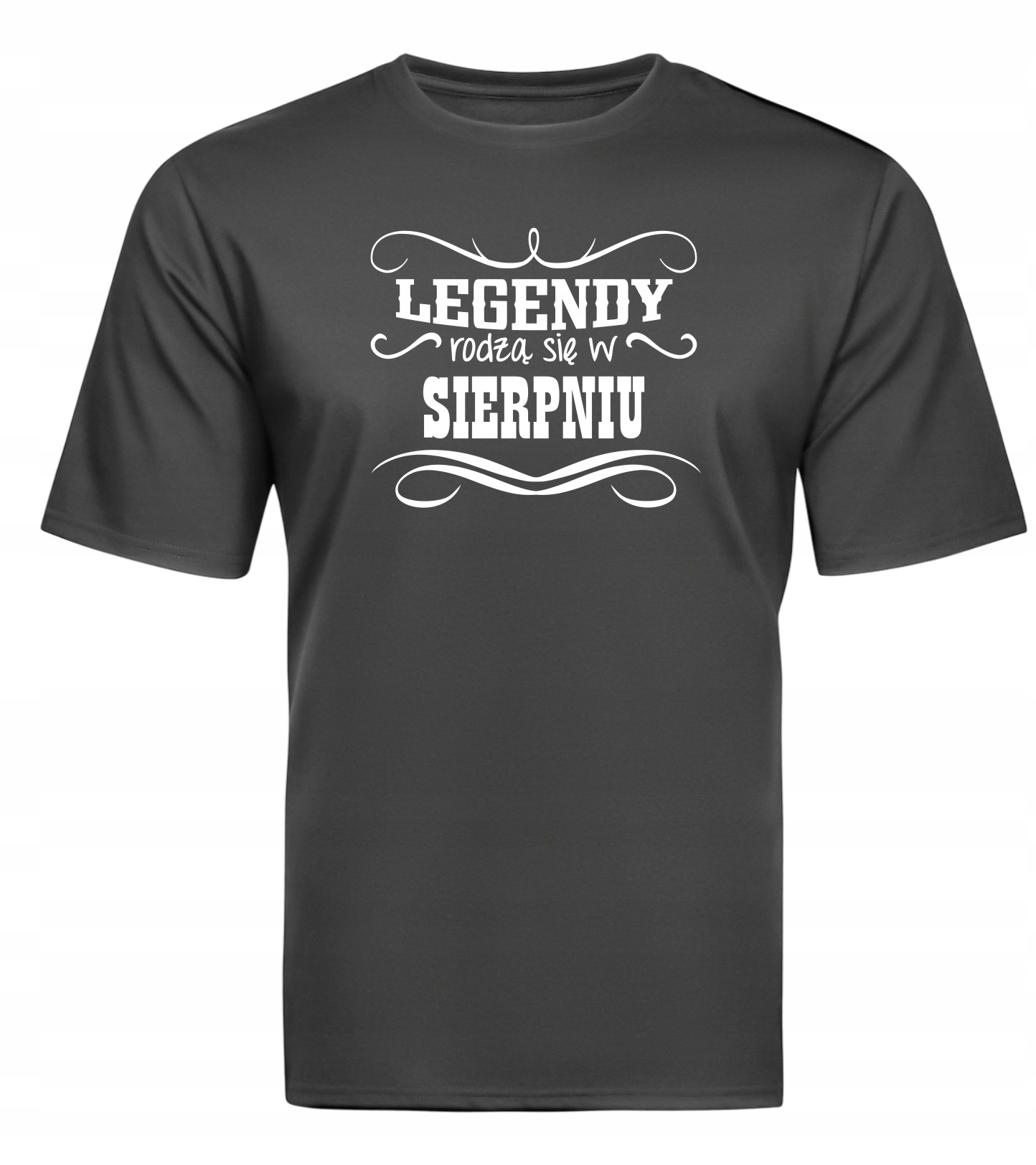 

Koszulka Legendy rodzą sie w Sierpniu Prezent