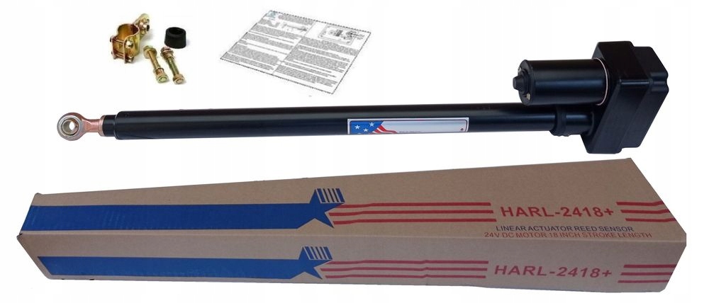 Siłownik liniowy Power Jack 24V 18'' 43cm Spj Harl Aktuator