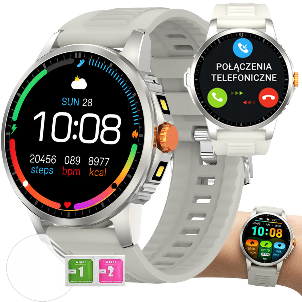 Chytré Hodinky venkovní Hd svítilna kompas tetování kroky kalorie odolné pouzdro