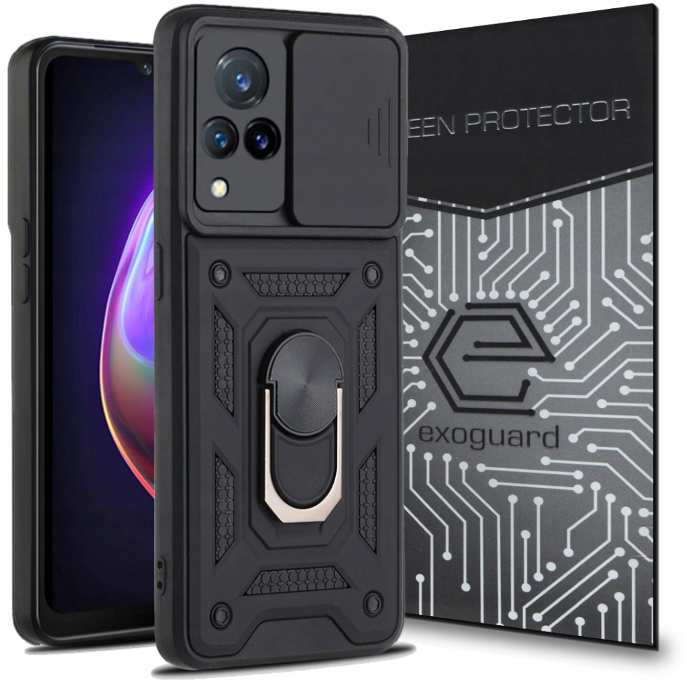 

Obudowa Etui Pancerne+szkło do Vivo V21 4G 5G