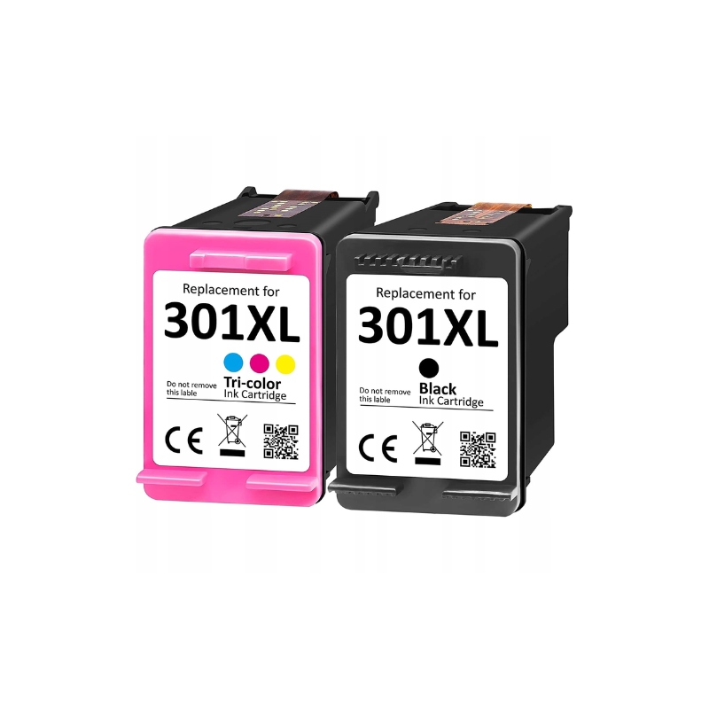 Tusz do Hp 301 XL Czarny i kolor zamiennik Deskjet Photosmart OfficeJet