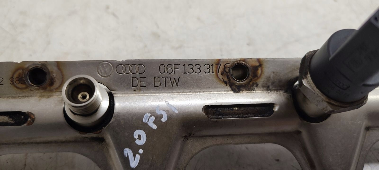Rampe injection Audi A3 8P 2,0 FSI