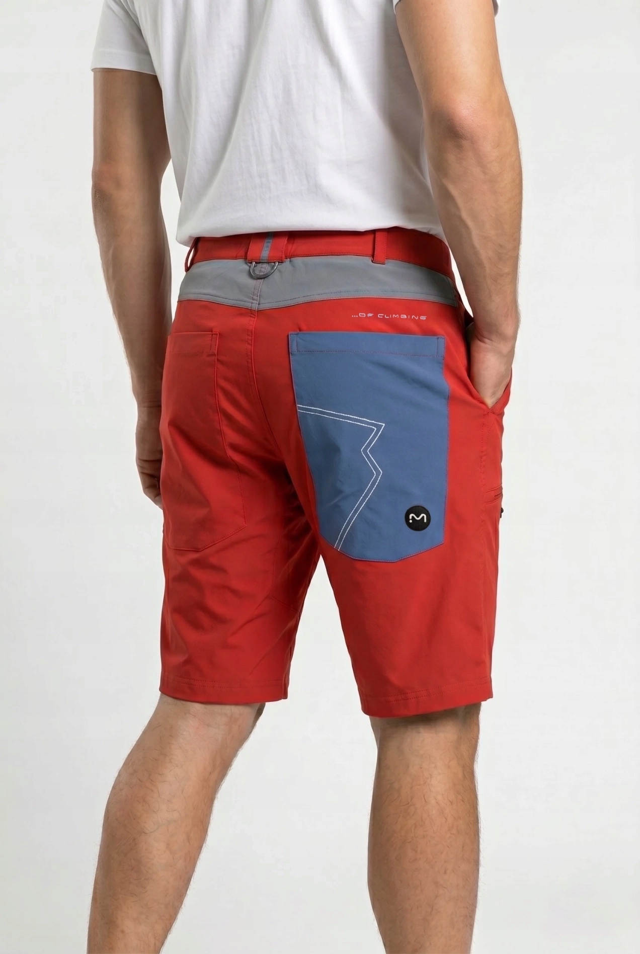 Pánské krátké kraťasy kraťasy Milo Akali Short velikost M barva brick