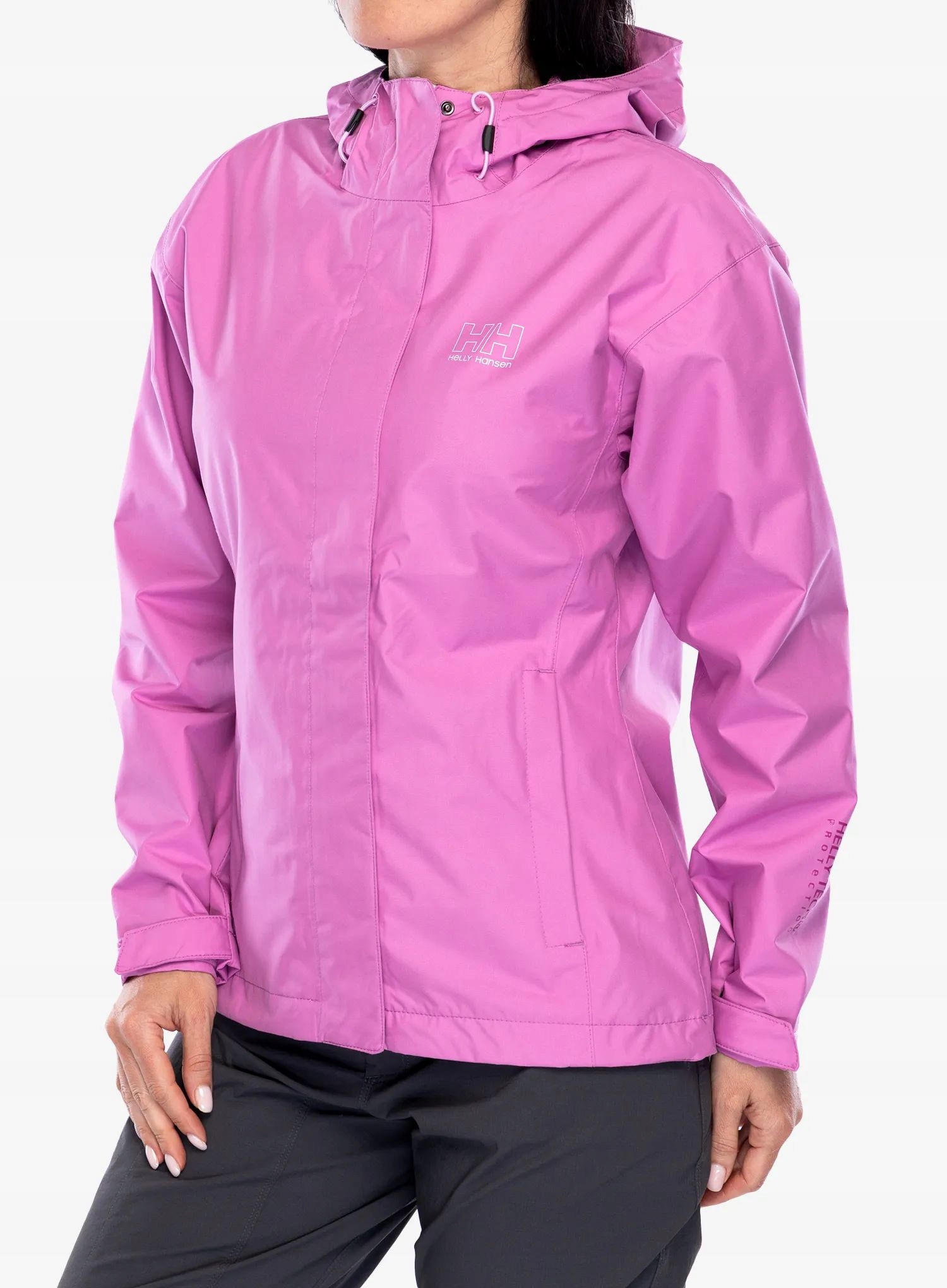 Dámská nepromokavá bunda Helly Hansen Seven J Jacket – cílová pink Xs