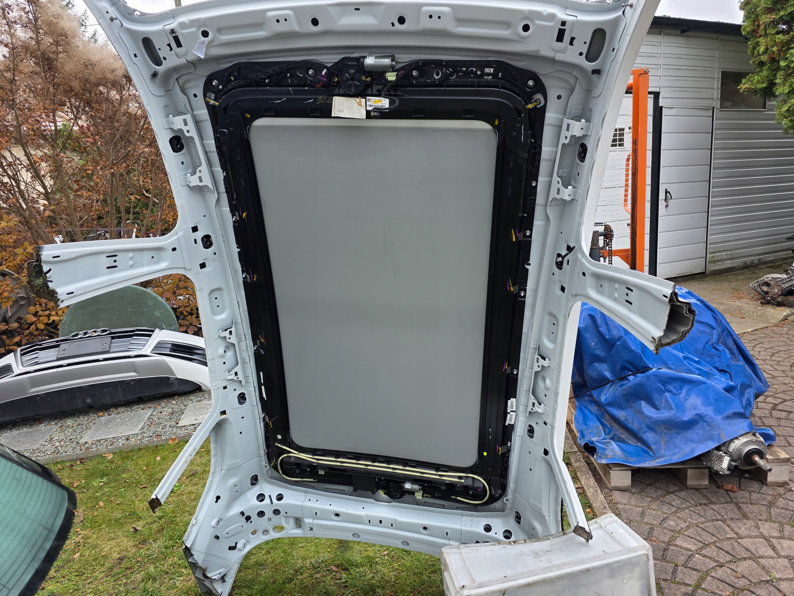 dach PANORAMICZNY PANORAMA AUDI Q5 FY 80A II 2017-2024