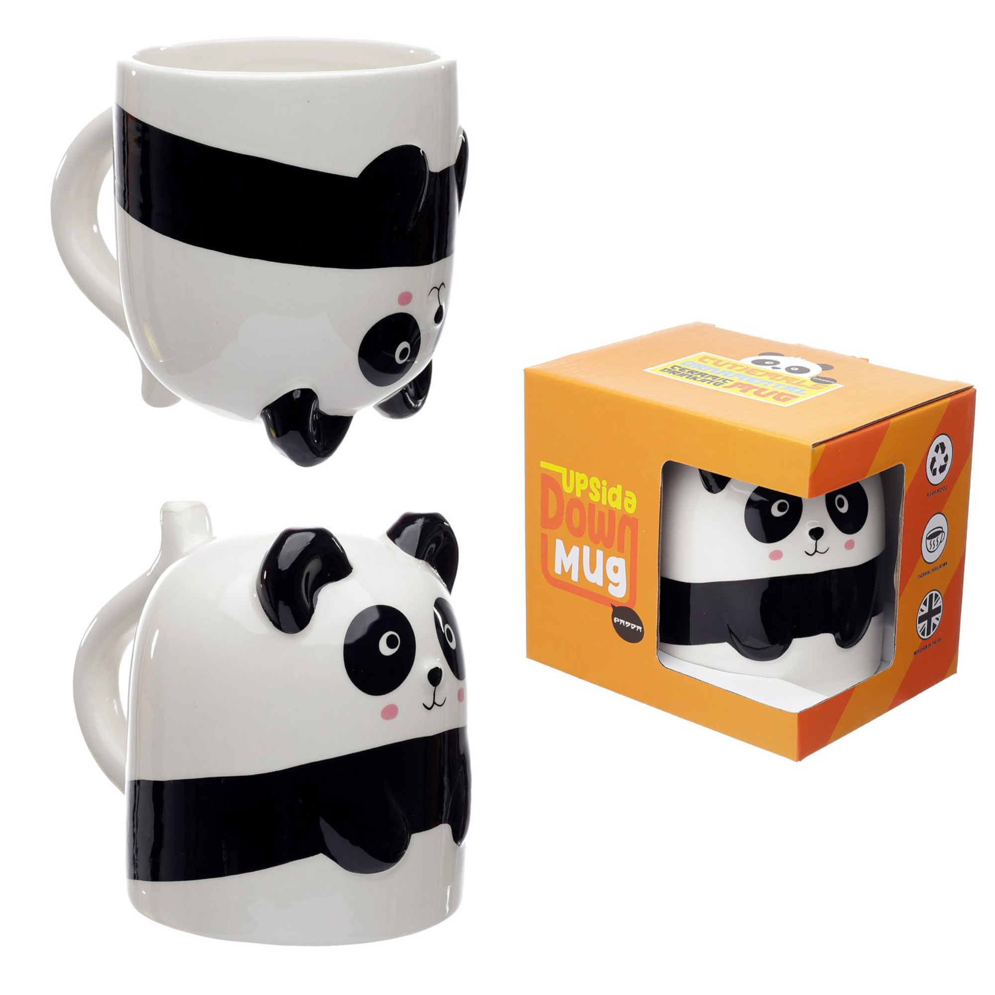 

Panda Pandarama kubek ceramiczny 500ml Odwrócony