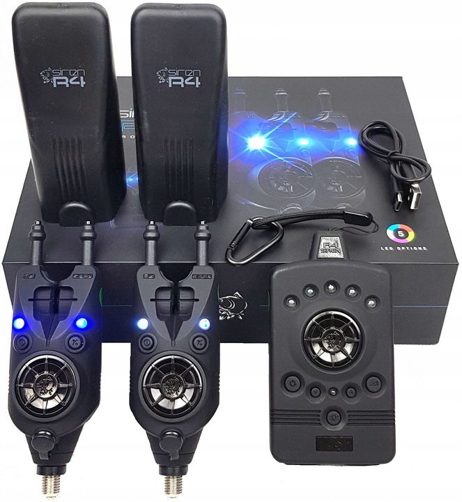 Zestaw Sygnalizatorów Nash Siren R4 Set 2 Rod 2+1