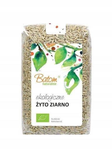 6 x Batom Žito ekologické zrno Bio domácí mouka 500 g Batom