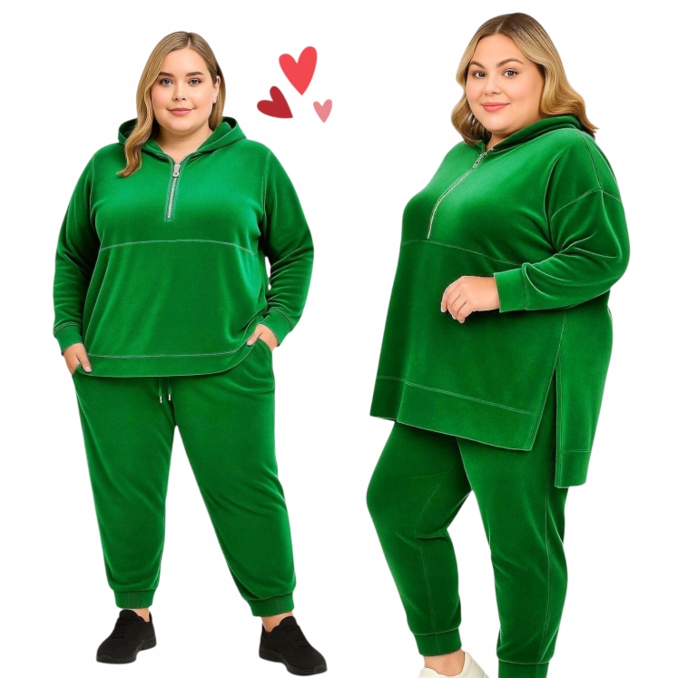 Teplákovka velurová mikina delší tunika unikát komfortní 58 60 9XL