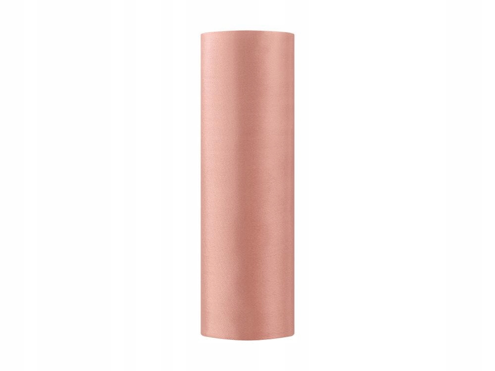 

Satyna koralowa Materiał na wesele 16cm x 9m