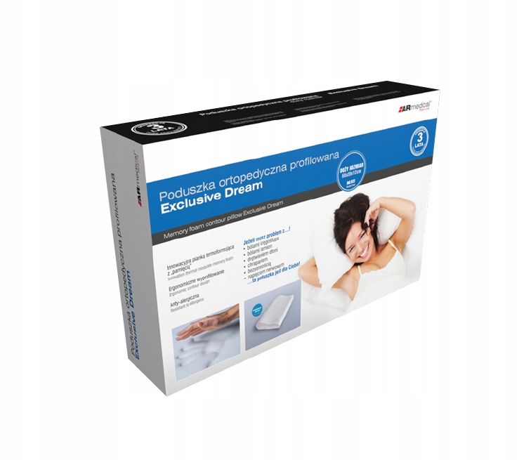 

Poduszka sen spanie ortopedyczna ból kręgosłupa