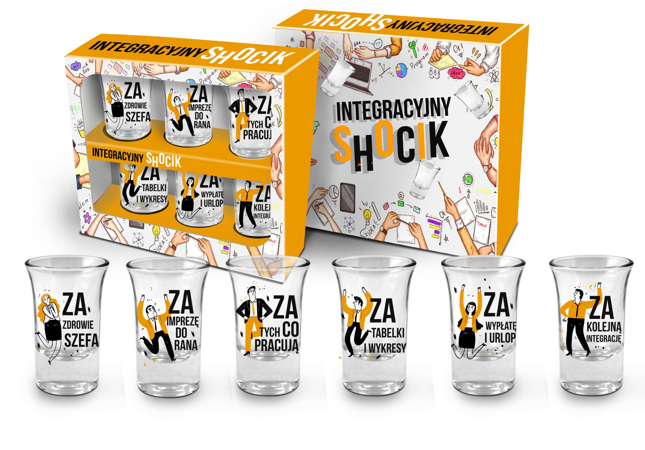 

Zabawne Kieliszki na 18 30 40 50 60 70 urodziny