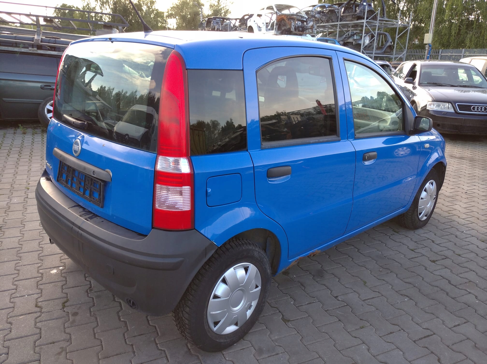 FIAT PANDA 2 II Cofano 734/A BLU COCKTAIL B/B VR.