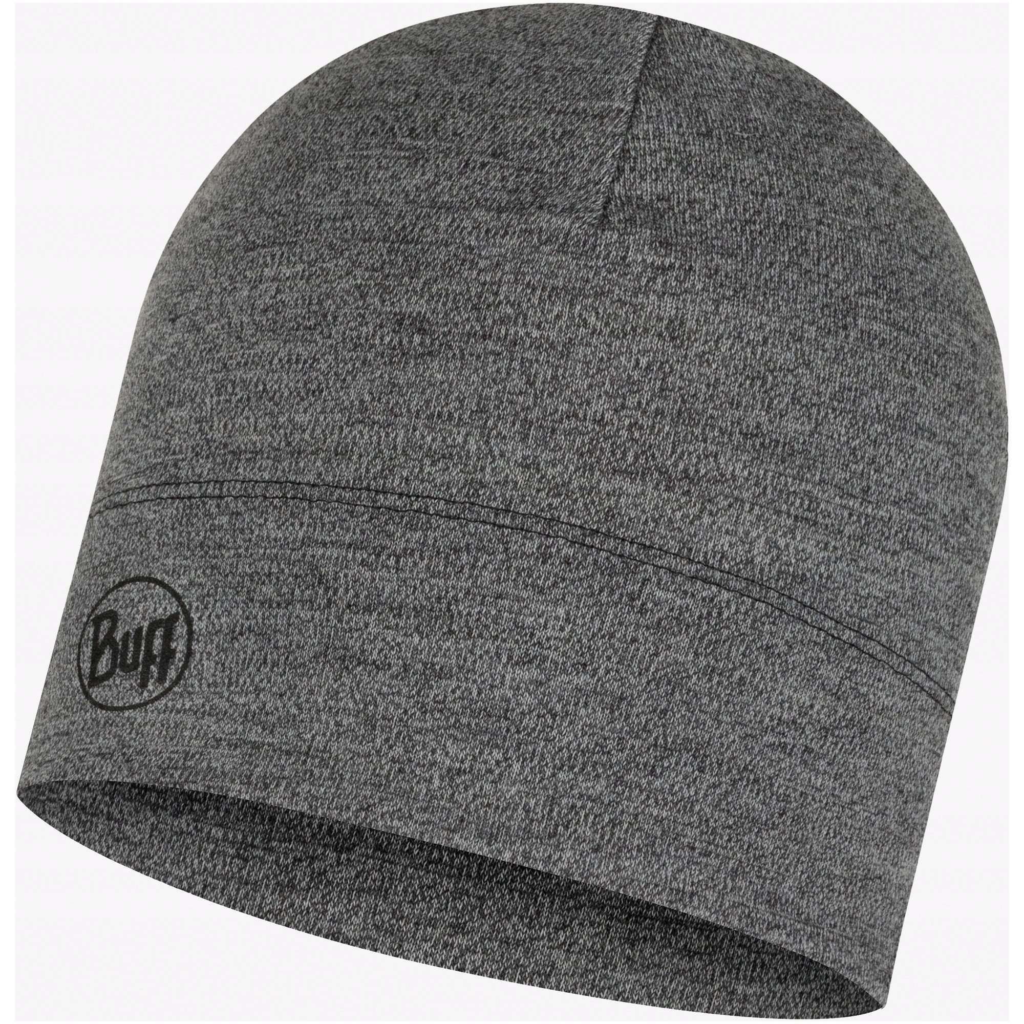 Buff Čepice s Merino vlnou Midweight Beanie, šedá
