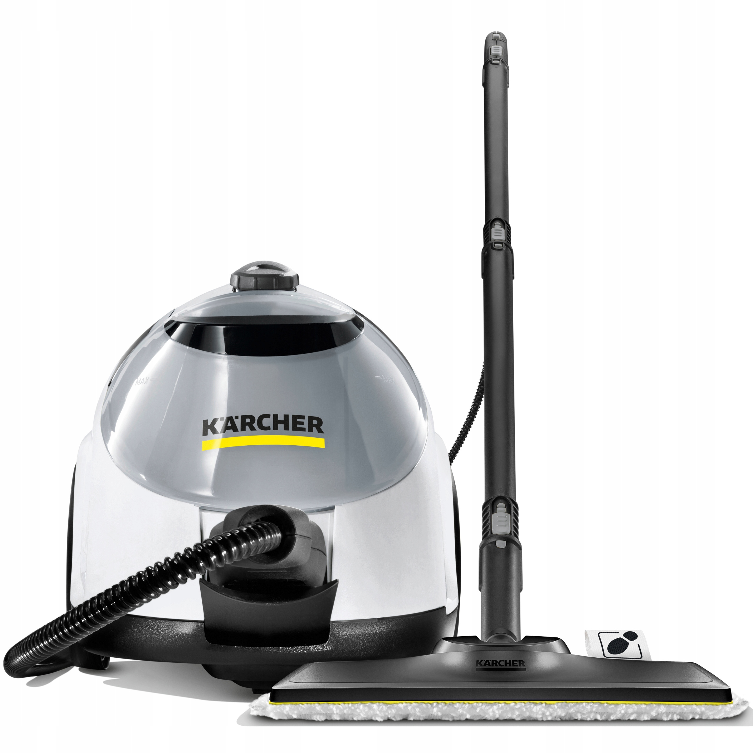 Mocna Parownica myjka parowa mop parowy Karcher SC 5 EasyFix 4,2bar 2250W Informacje dodatkowe wskaźnik gotowości pary