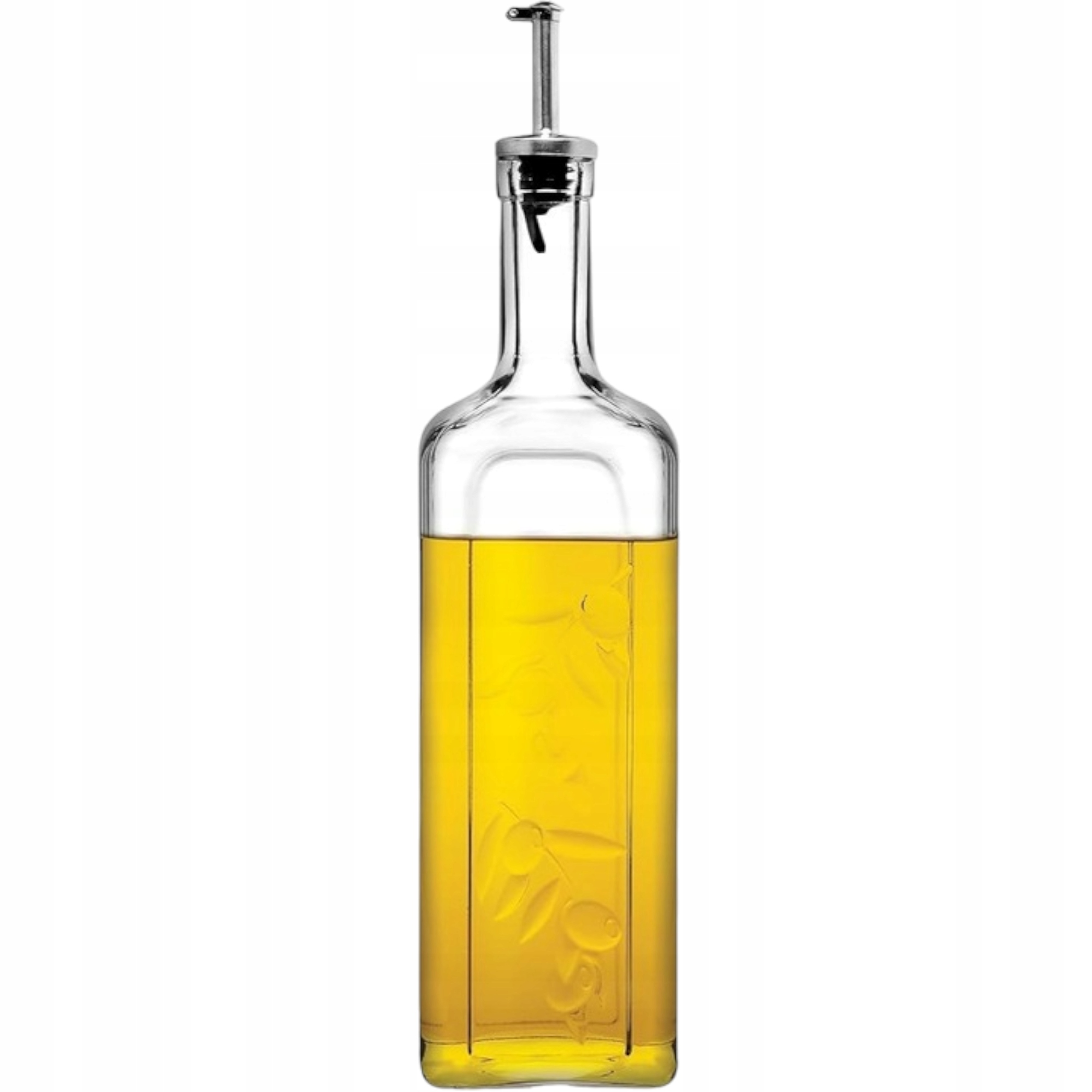 BUTELKA SZKLANA NA OLIWĘ OCET Z DOZOWNIKIEM 1L