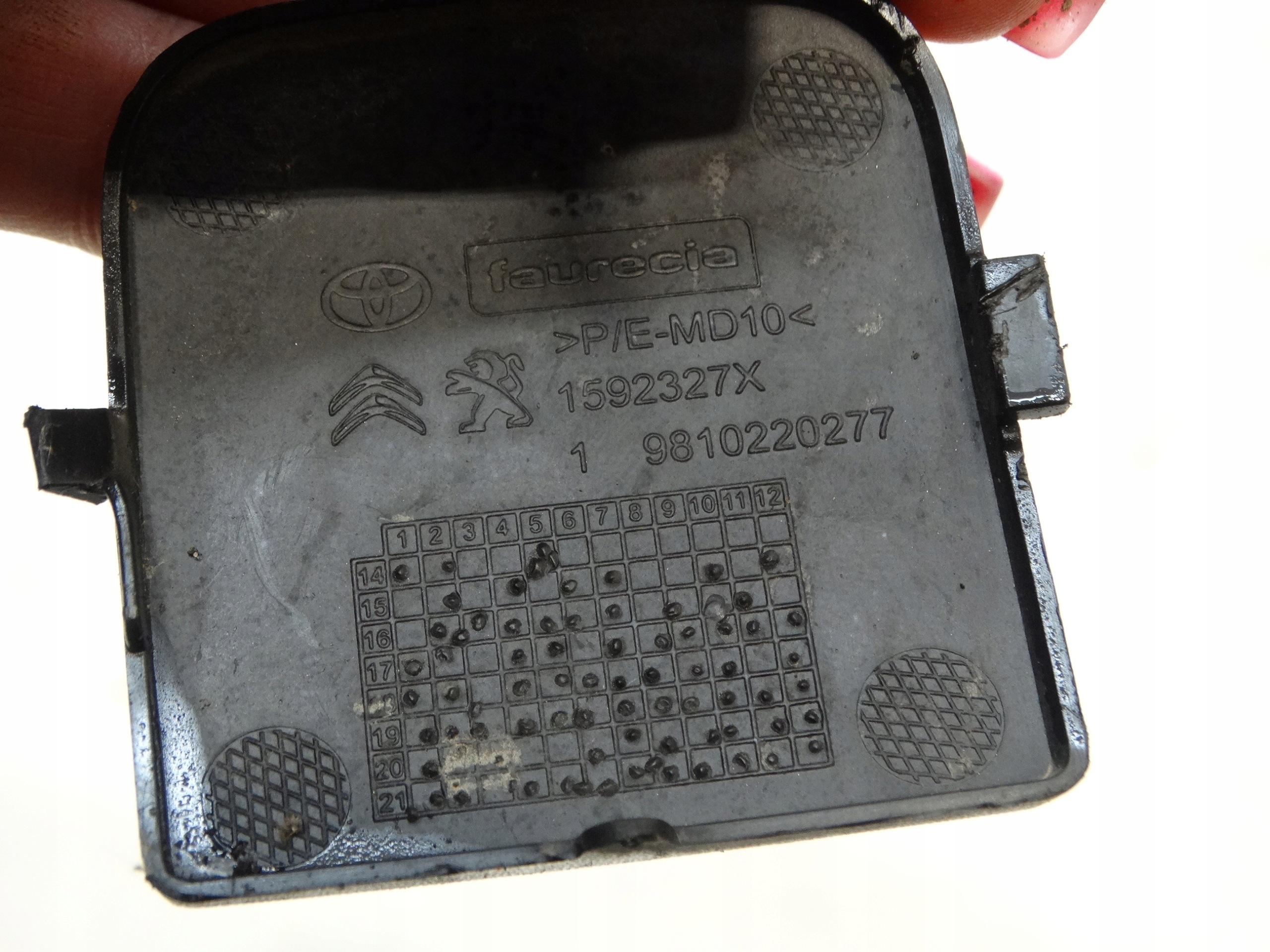 Abschleppöse heck der Stoßstange EXPERT PROACE II JUMPY III 9810220277