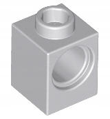 

Lego 6541 klocek z otworem 1x1 j.szary 1szt Lbg N