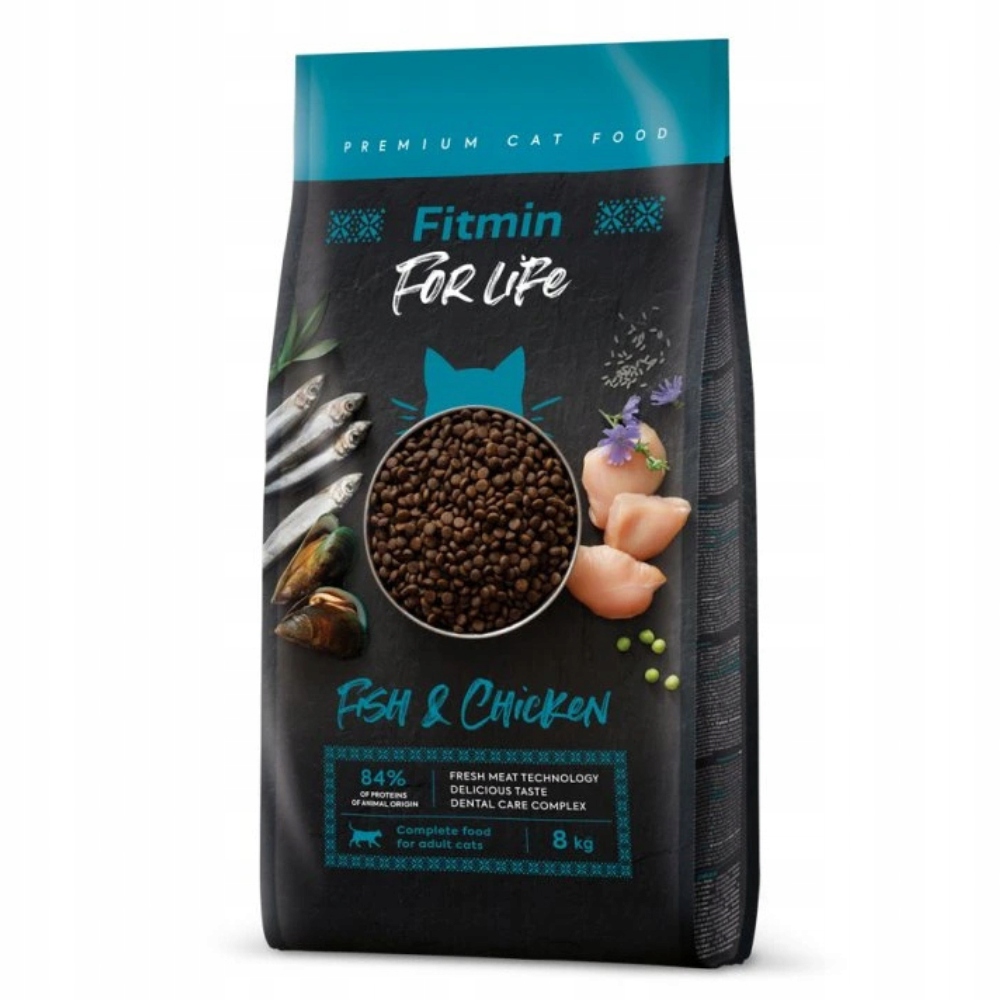 Fitmin For Life Adult Fish and Chicken karma dla kotów 8kg