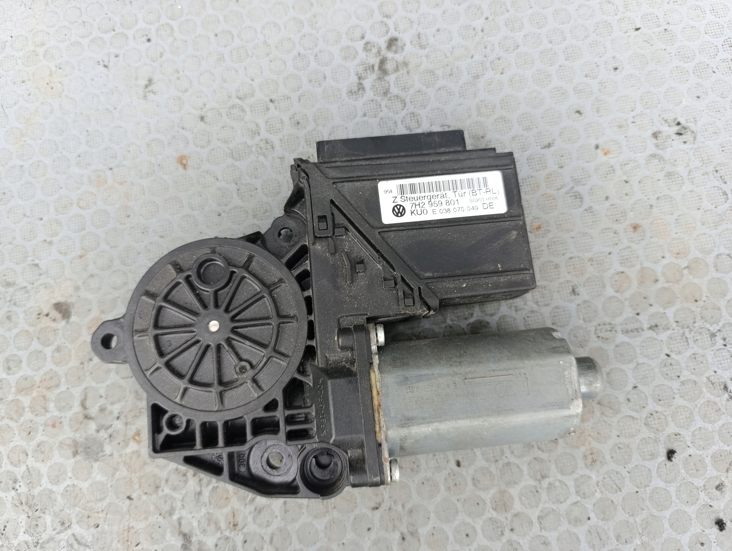 VW T5 Micro moteur Vitres (Mécanisme pour l’ouverture Vitres) Chauffeurs 7H2959801