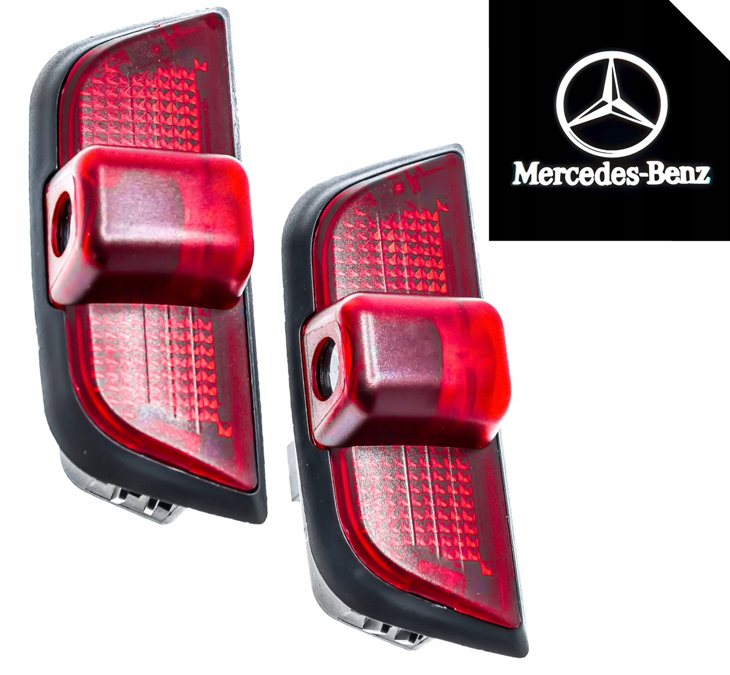 2x Mercedes Benz Led Logo Projektor Hd+ Premium dveřní světlo třídy C W204