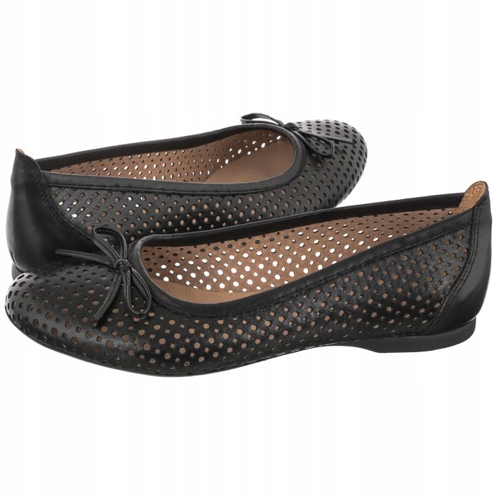 

Buty Damskie Baleriny Skórzane Wojas Czarne 44013