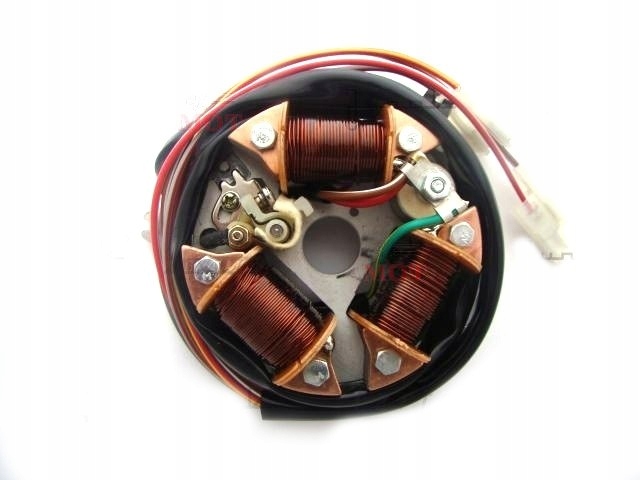ISKROWNIK STATOR 6V SIMSON Z PRZERYWACZEM