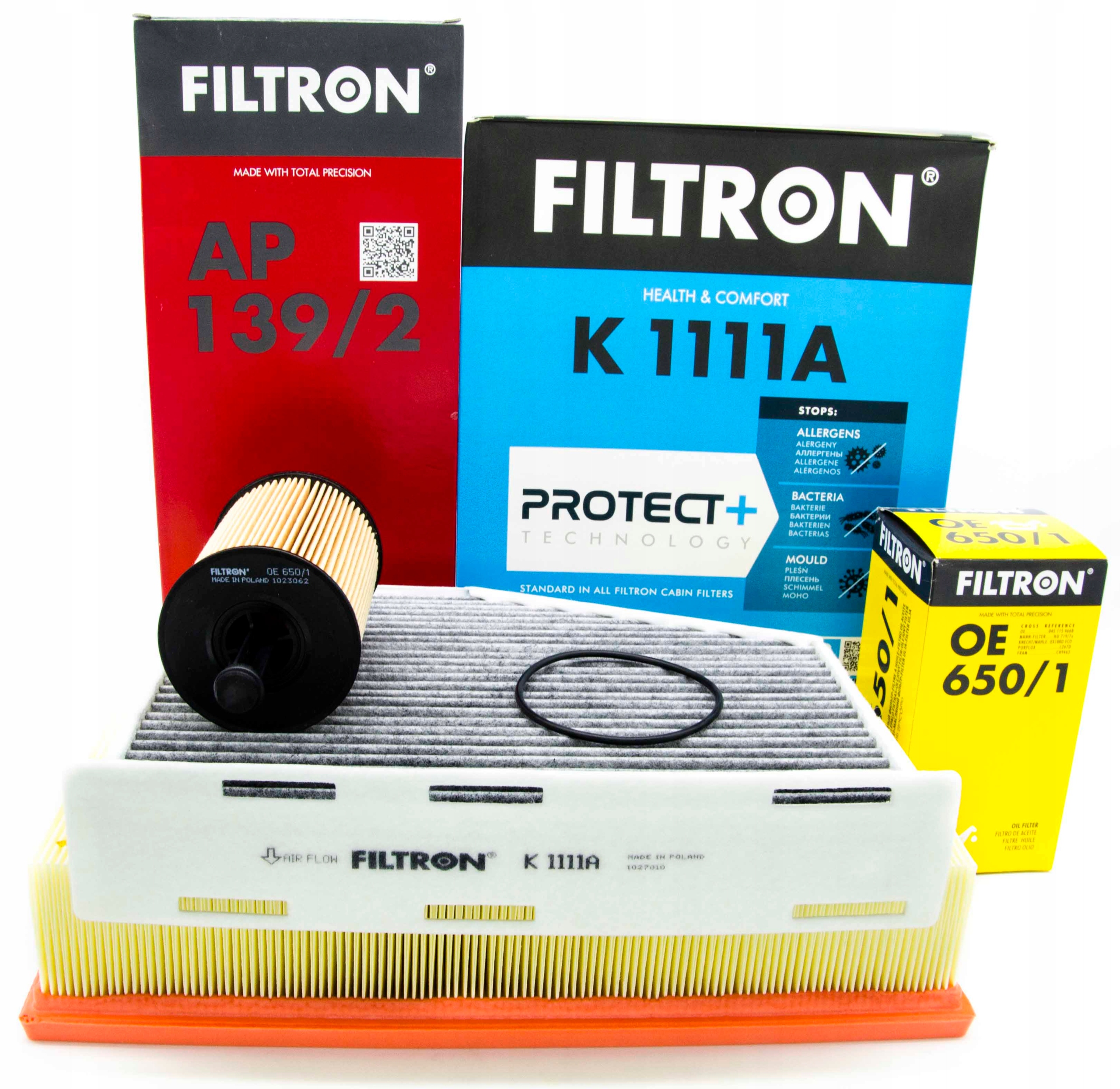 

Zestaw filtrów Vw Passat 1.9TDI 2.0TDI B6 węglowy