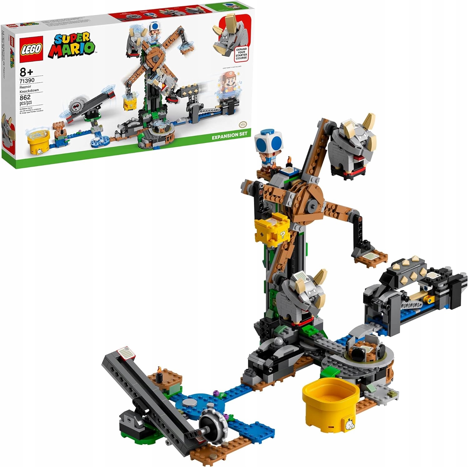 Lego Mario Walka Z Reznorami 71390 Zestaw Klocki