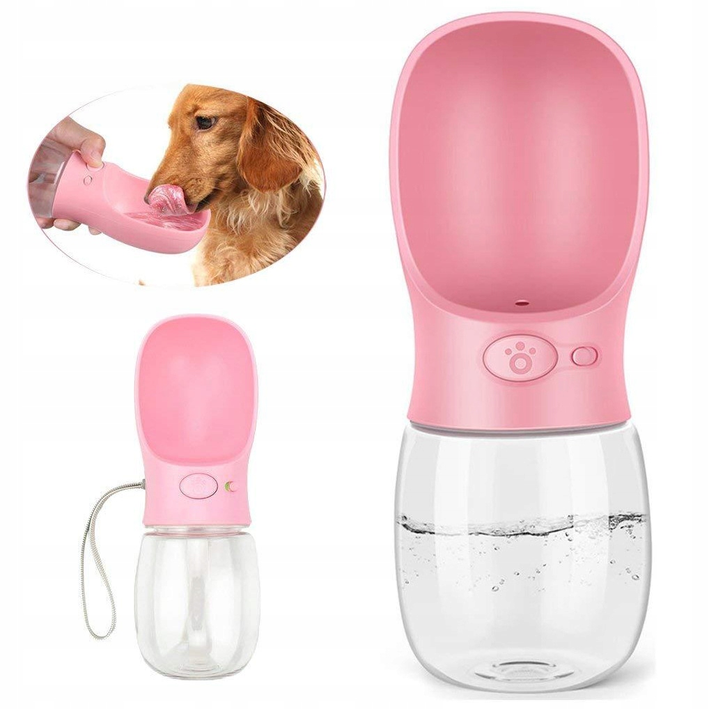 Levně Turistická Láhev Pro Psa, Napáječka, Miska Na Vodu, Přenosná Na Procházku Lahev Na Pití