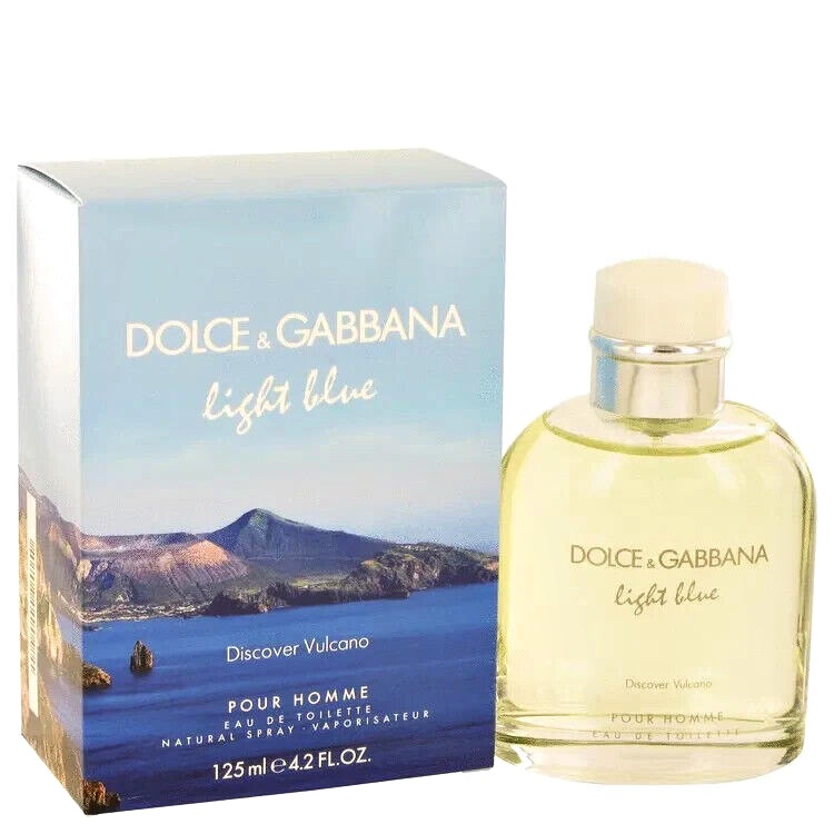 D&g Dolce Gabbana Light Blue Discover Vulcano 125 ML Eau De Toilette Unikát