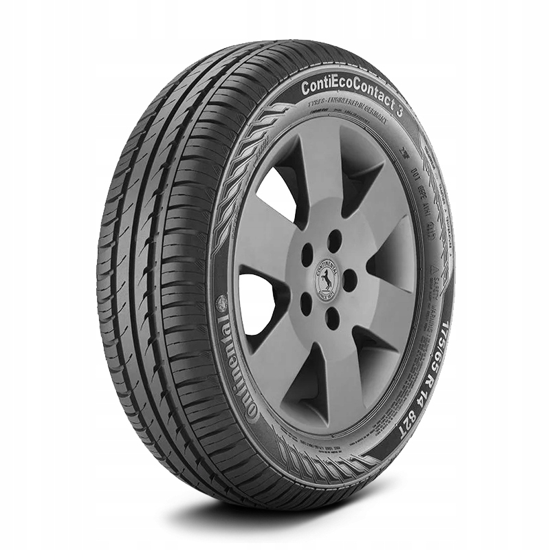 4x 165/65R15 Continental Contiecocontact 3 81T