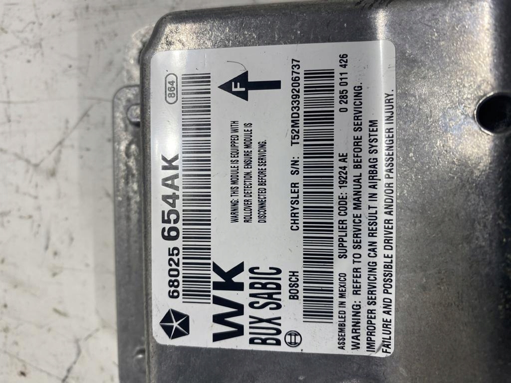 SENSOR airbag airbag modulo JEEP GRAND CHEROKEE WK2 68025654AK
