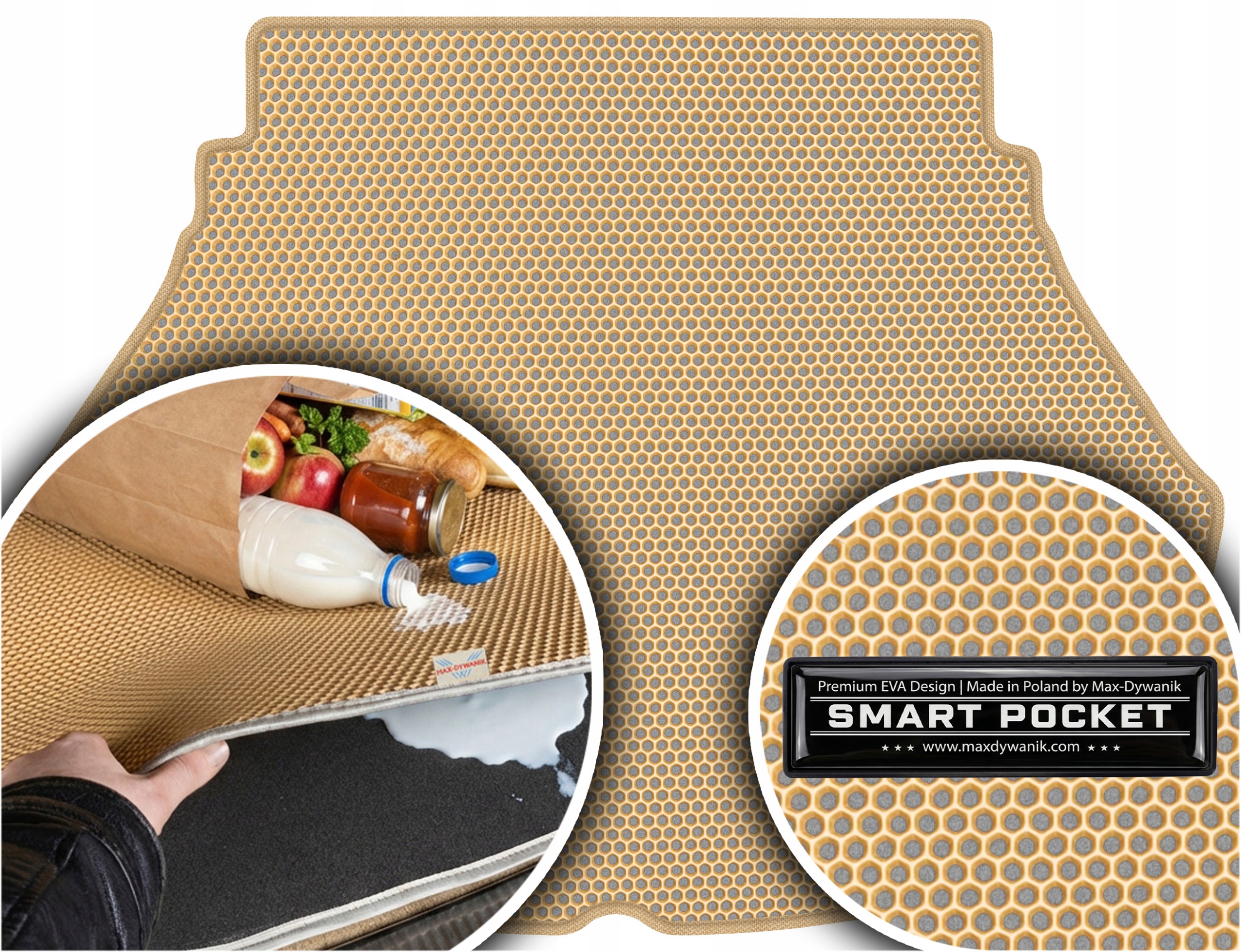Chrysler Sebring Cabrio 1995-2010 Vložka batožinového priestoru Eva Smart Pocket Béžová