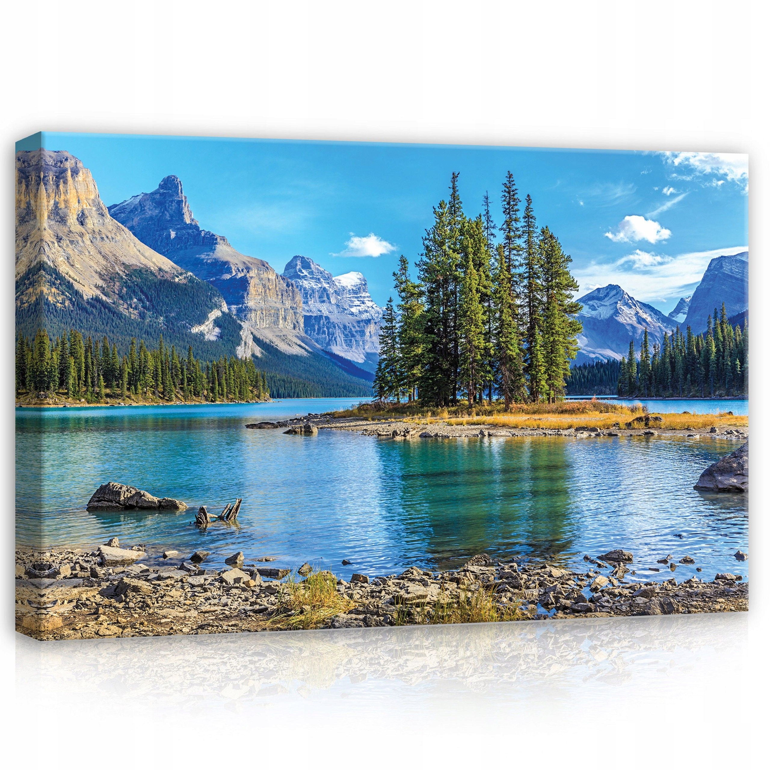 Obraz 120x80 Horské jezero Kanada Moraine Banff příroda krajina hory les