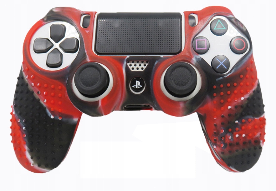 ETUI SILIKON NAKŁADKA OSŁONA POKROWIEC NA PADA DUALSHOCK PS4 +2 GRIPY