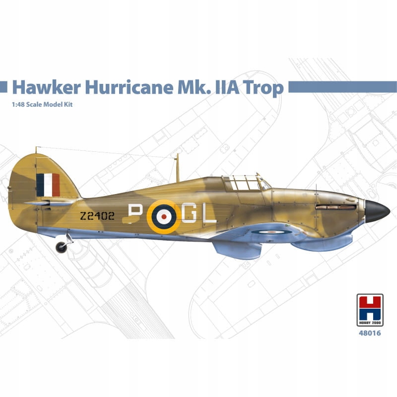Hawker Hurricane Mk.IIA Trop 1:48 Hobby 2000 48016