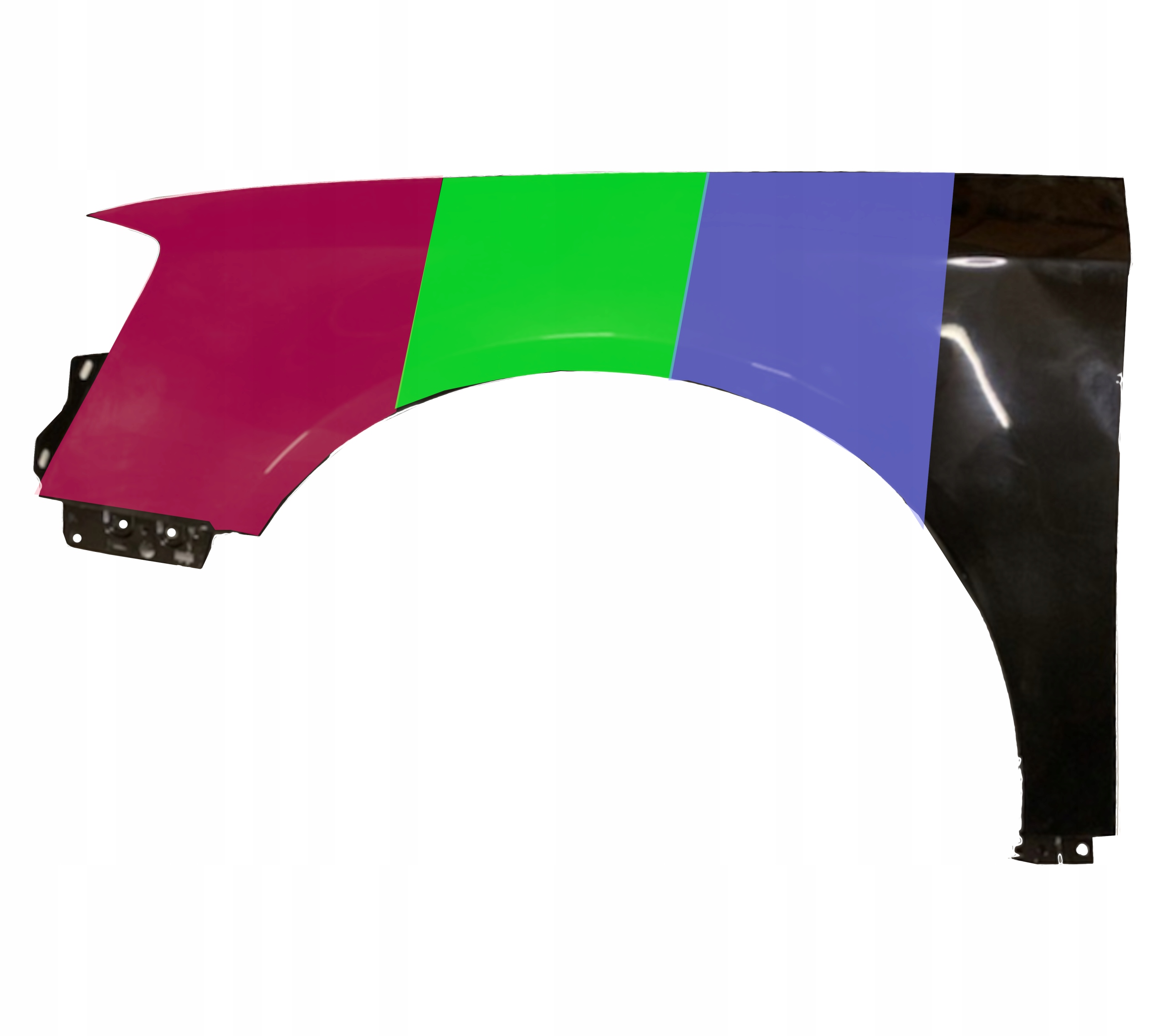 BŁOTNIK VW PASSAT B6 Dowolny kolor OCYNK 05-10 Lew