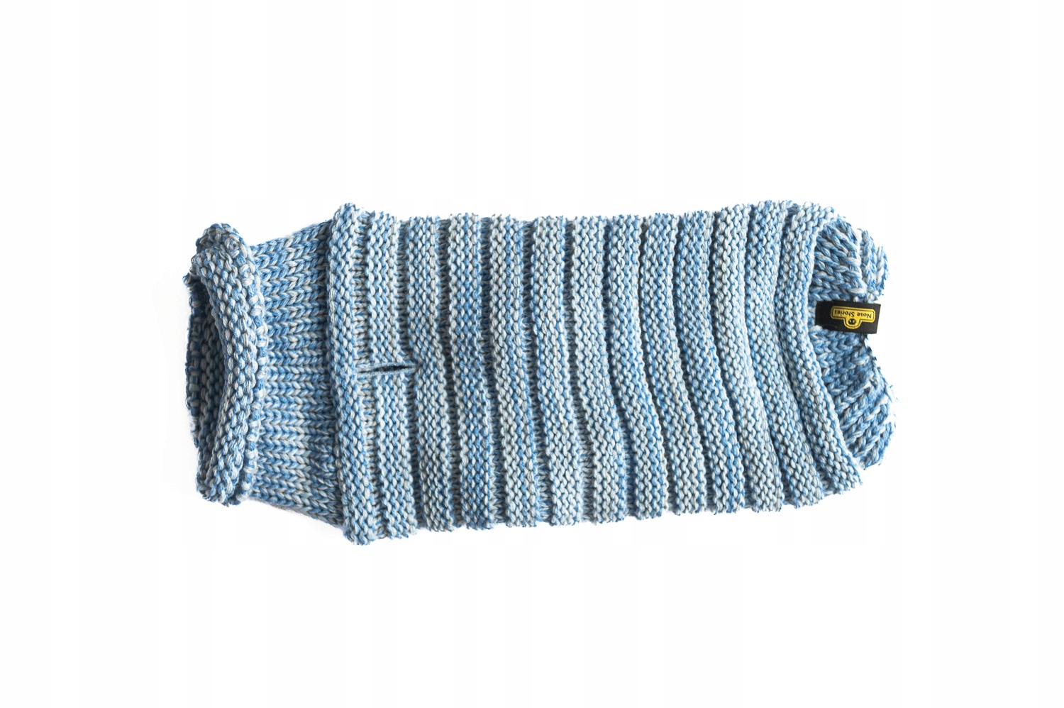 Levně Svetr pro psa XL baby blue melírovaný, zateplený, pohodlný PositiveCare