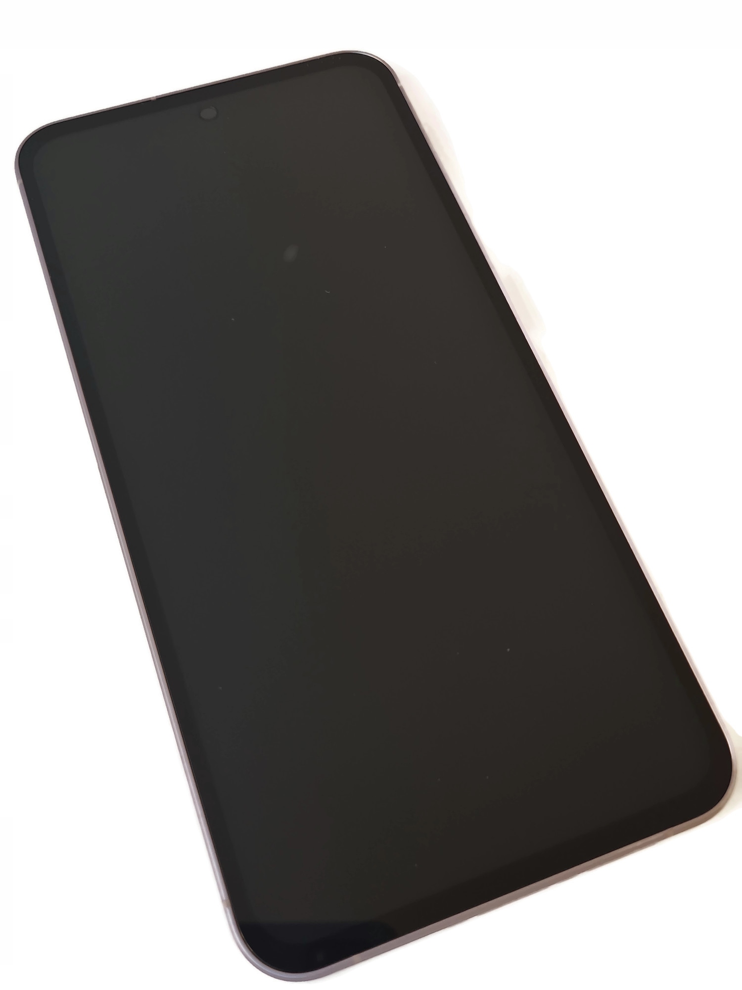 Org LCD displej originální s rámečkem pro Samsung Galaxy A55 5G, levandulový