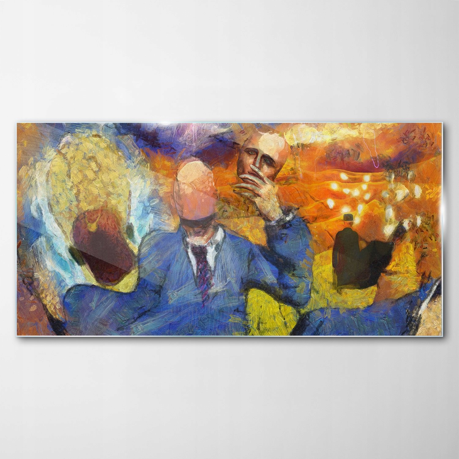 

Obraz na Szkle Dekor Abstrakcja Człowiek 140x70