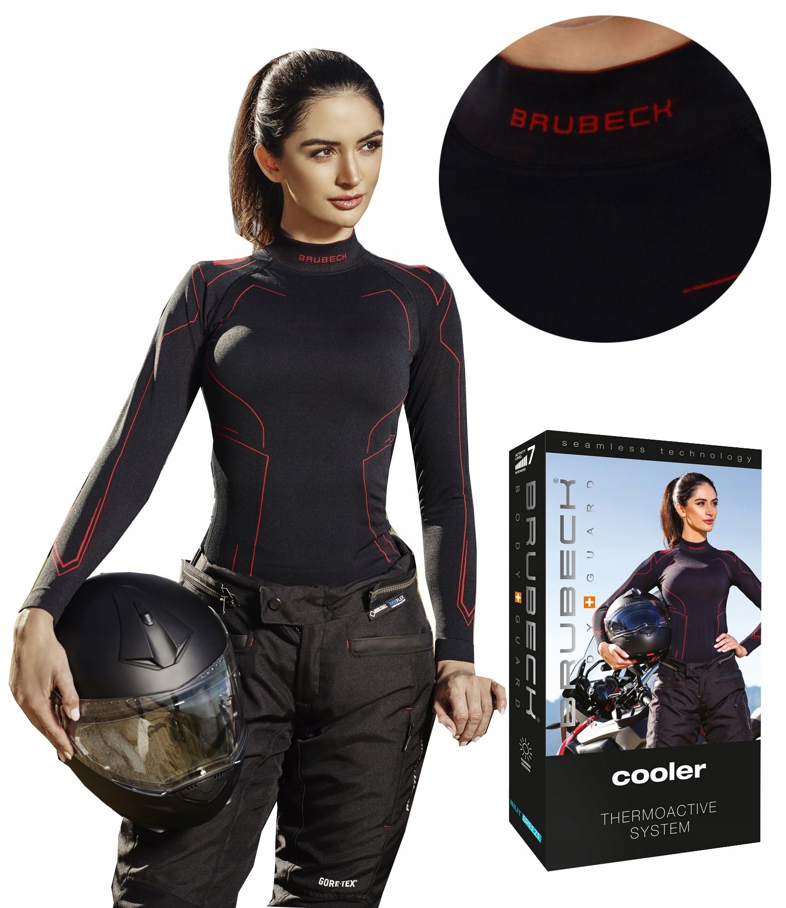 

Brubeck Chłodząca Bluza Na Motor Dla Kobiet -L