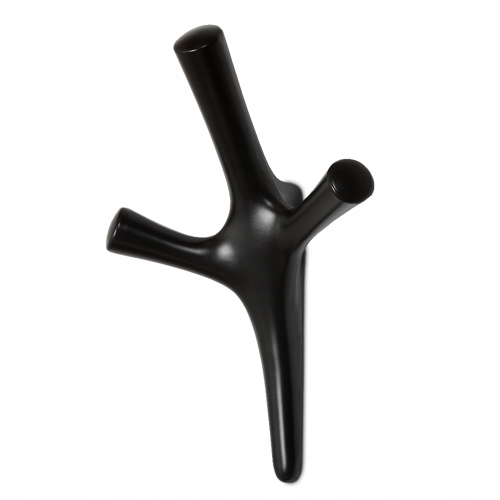 

Wieszak Na Ręczniki Łazienkowy Czarny Haczyk Loft