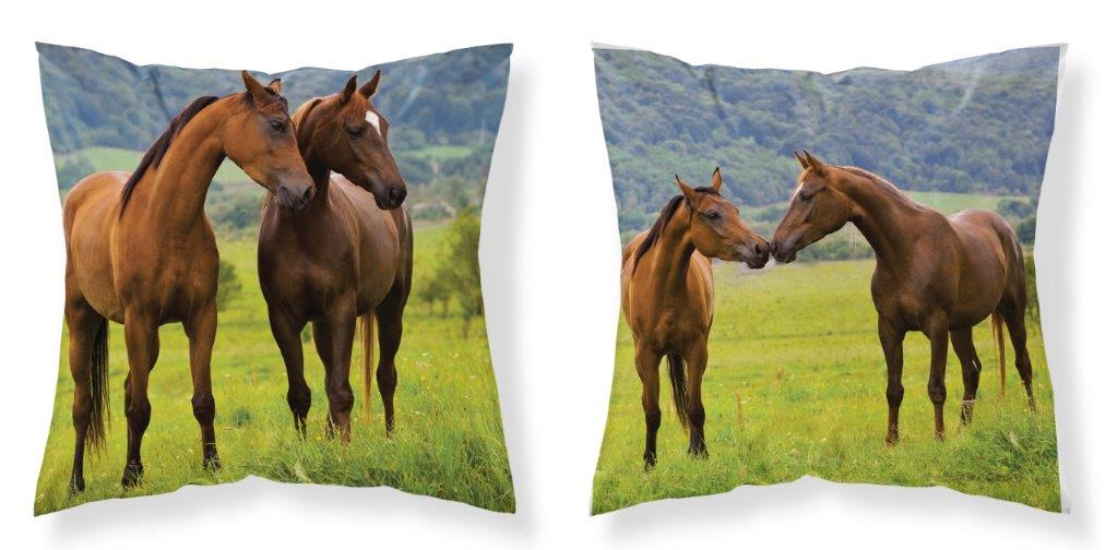 

Poszewka Dwustronna 40x40 Konie Koń Horse