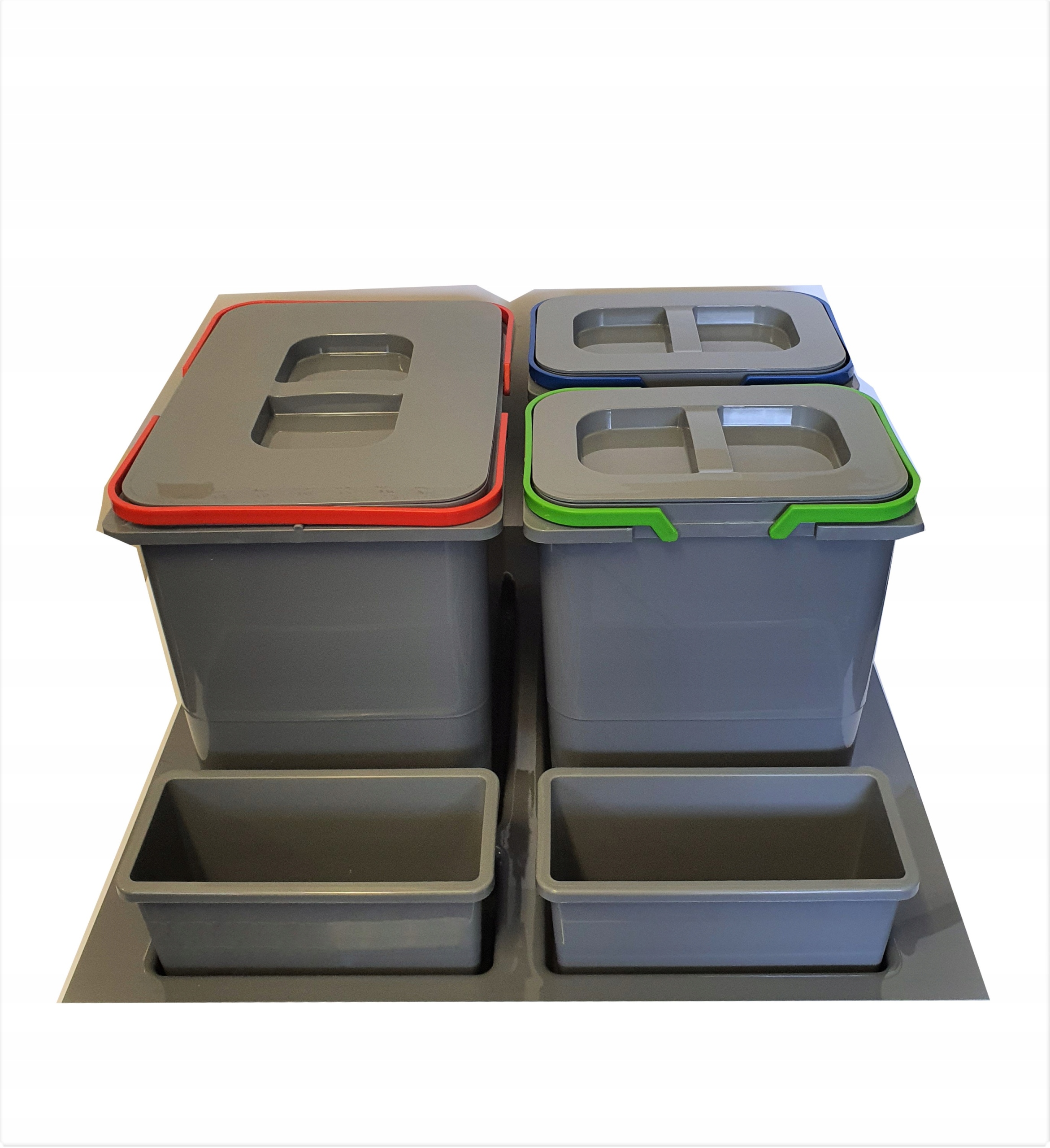 Sada 3 X Odpadkových Košů Na Tříděný Odpad